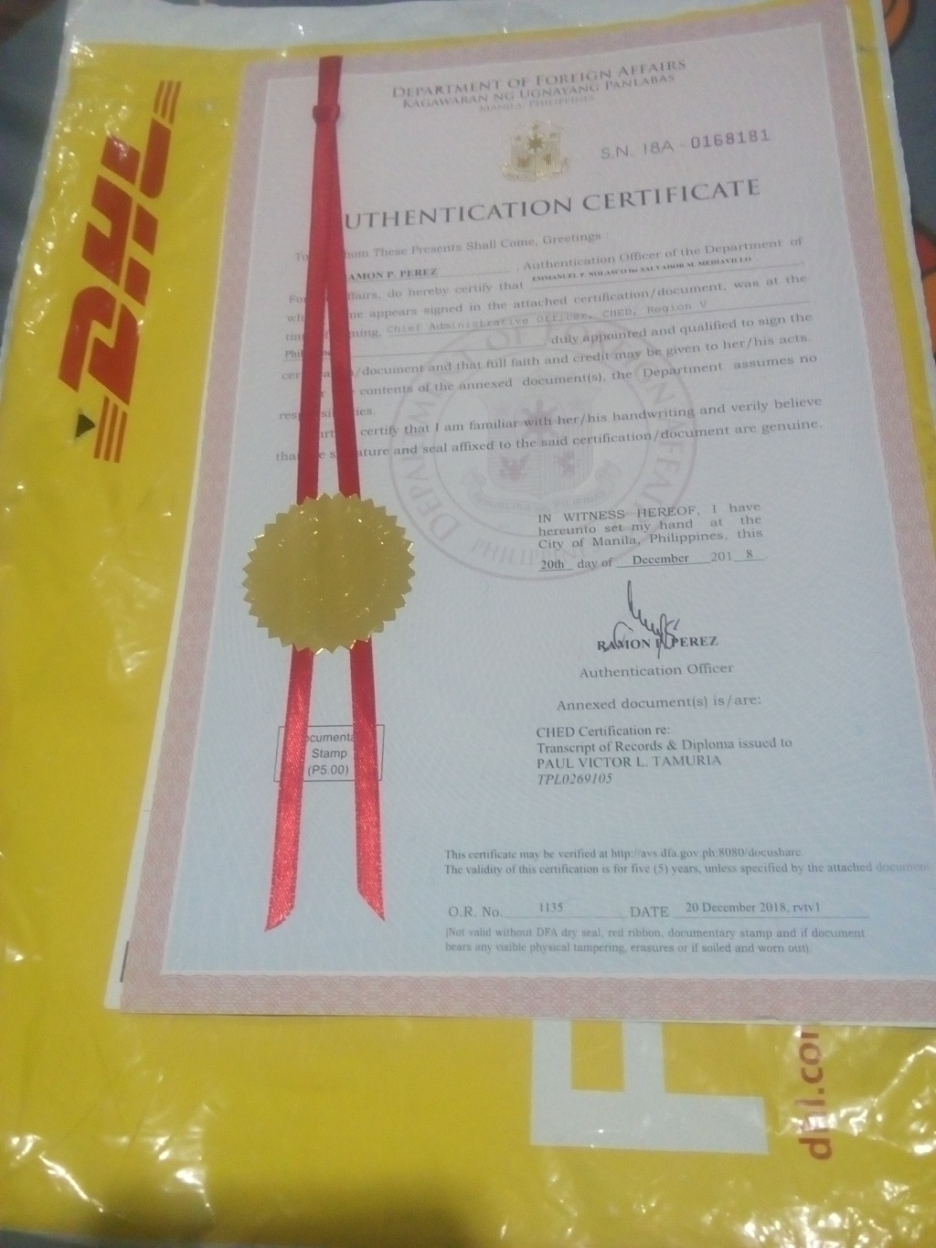 How to get your Diploma and TOR “Red Ribbon” in the Philippines?